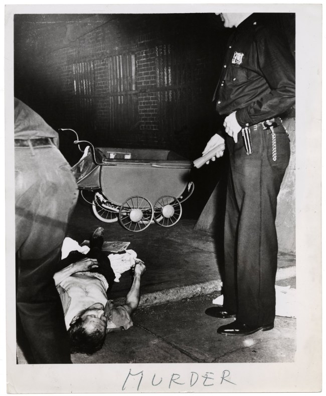 Weegee (Arthur Fellig) (American, 1899-1968) 'Murder' c. 1940