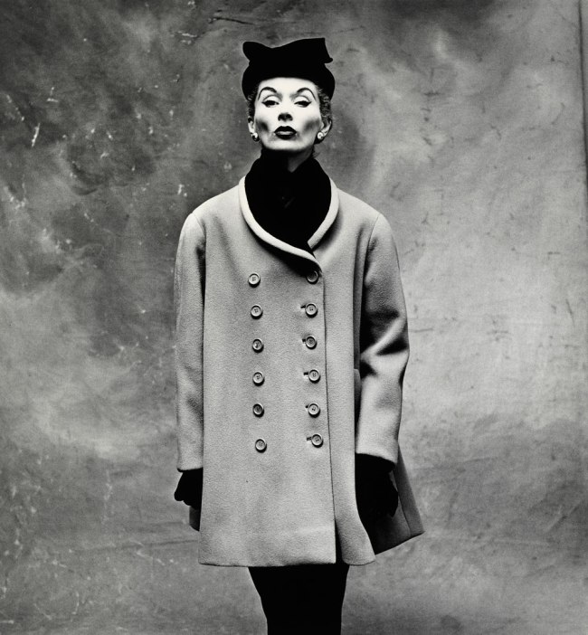 Irving Penn (American, 1917-2009) 'Balenciaga Little Great Coat (Lisa Fonssagrives-Penn), Paris, 1950' 1950