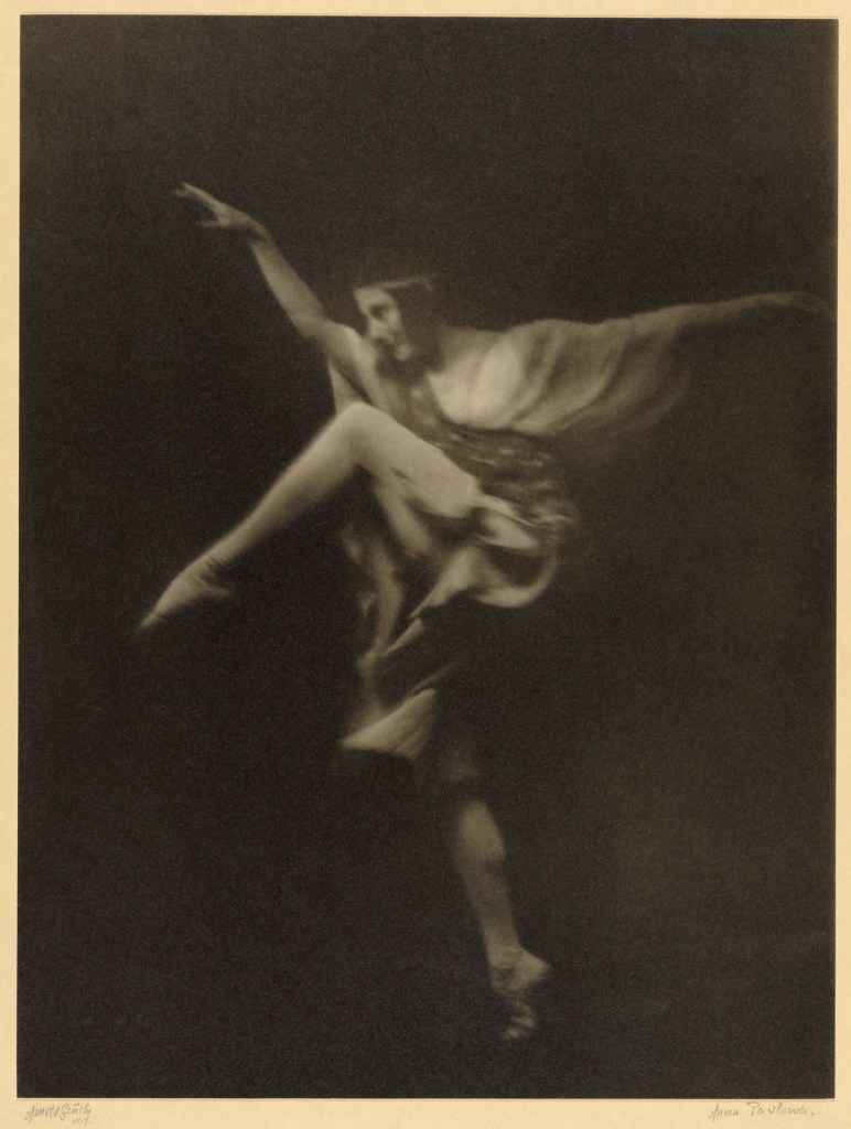 Arnold Genthe (American born Germany, 1869-1942) 'Anna Pavlowa' about 1915