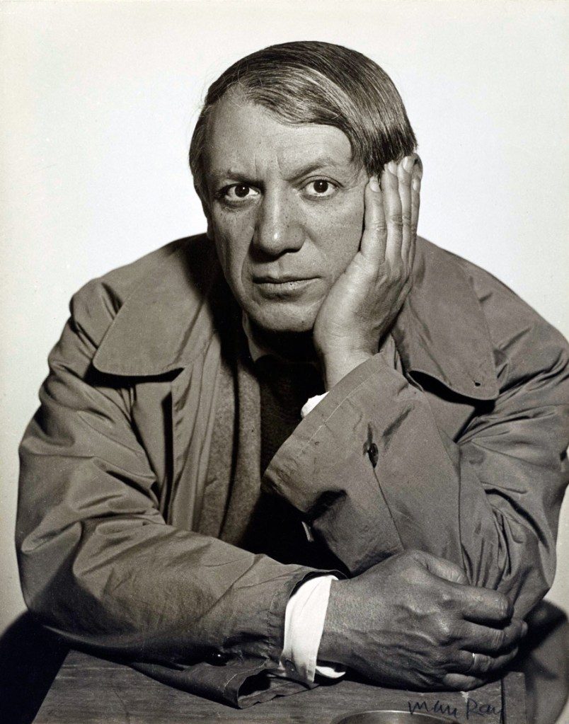 Man Ray (American, 1890-1976) 'Pablo Picasso' 1934