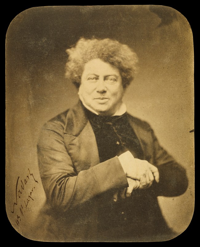 Nadar [Gaspard Félix Tournachon] (French, 1820-1910) 'Alexander Dumas [père] (1802-1870) / Alexandre Dumas' 1855