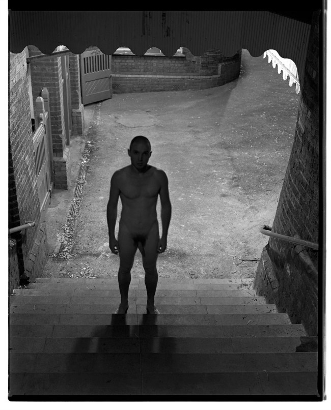 Marcus Bunyan (Australian, b. 1958) 'Paul, Windsor railway station' 1992-94