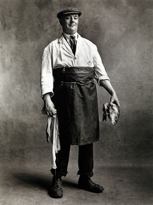 Irving Penn. 'Fishmonger, London, 1950' 1950