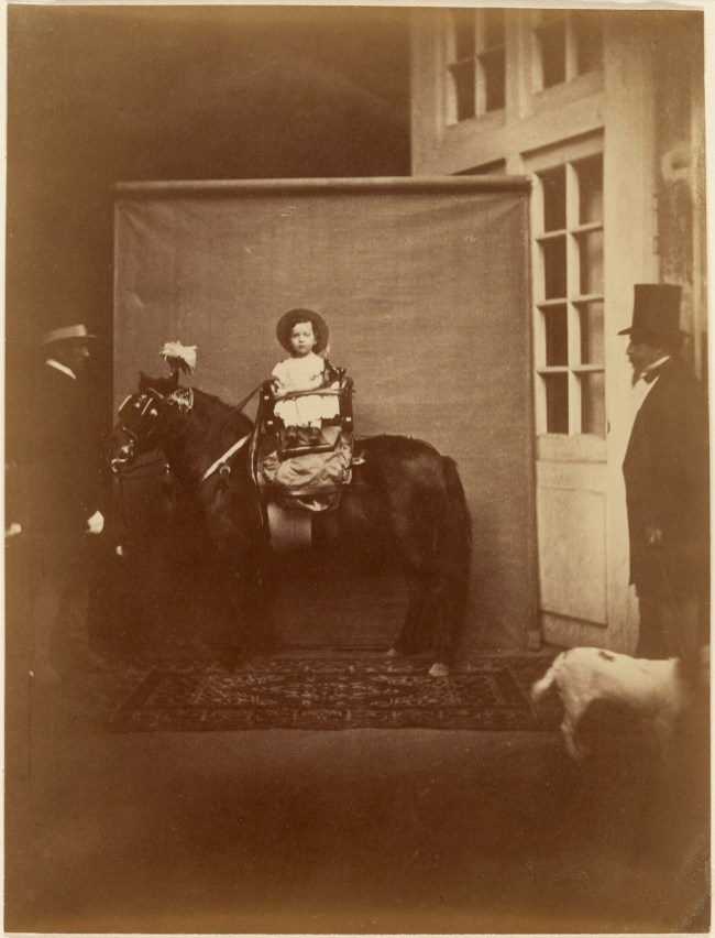 Pierre Louis Pierson (French, 1822-1913) 'Napoleon III and the Prince Imperial' about 1859 Pierre Louis Pierson (French, 1822-1913) 'Napoleon III and the Prince Imperial' about 1859