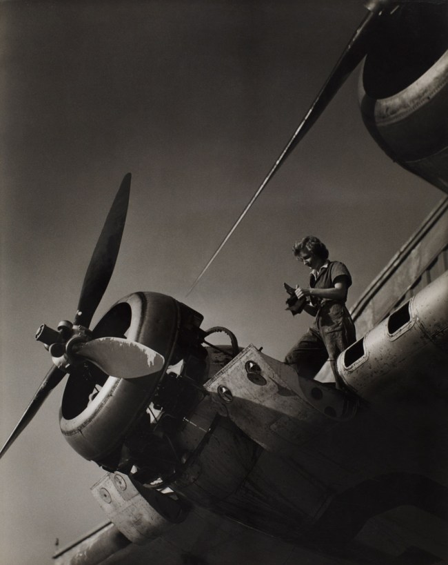Anonymous photographer. 'Woman war worker' 1944