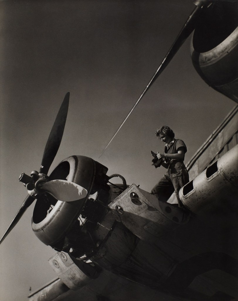 Anonymous photographer. 'Woman war worker' 1944