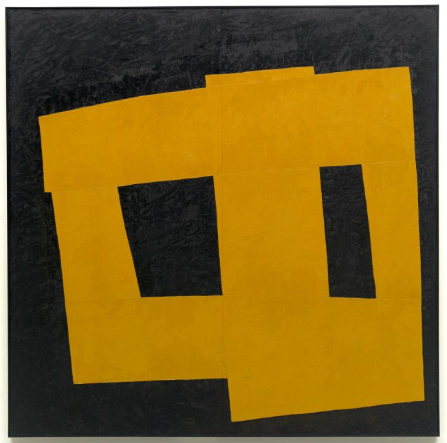 Takeo Yamaguchi  (Japanese, 1902-1983)  'Work – Yellow (Unstable Square [Fuantei shikaku])' 1958 