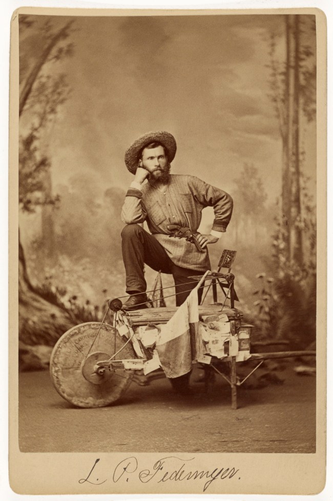 J. Wood (American, active New York, New York 1870s-1880s) 'L.P. Federmeyer' 1879 J. Wood (American, active New York, New York 1870s-1880s) 'L.P. Federmeyer' 1879