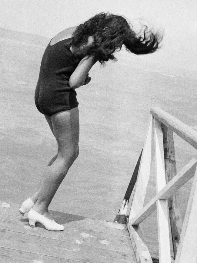 Eva Besnyö (Dutch-Hungarian, 1910-2003) 'Untitled [Magda, Balaton, Hungary]' 1932