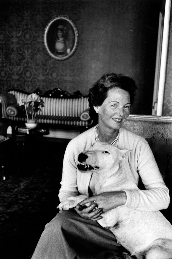 Elliott Erwitt (American, 1928-2023) 'ENGLAND. Brighton. 1956. Elizabeth Allan' 1956