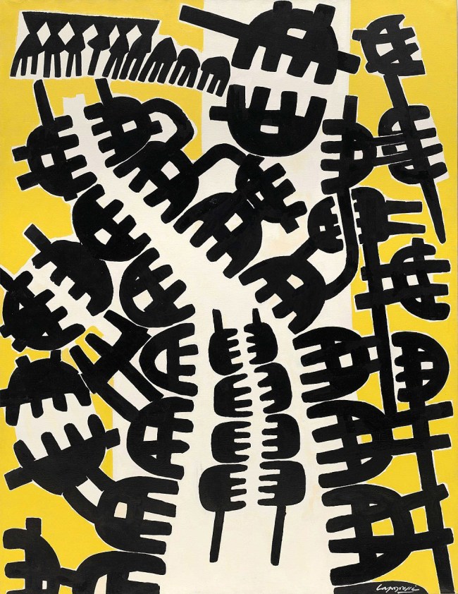 Giuseppe Capogrossi (Italian, 1900-1972) 'Surface 210' 1957