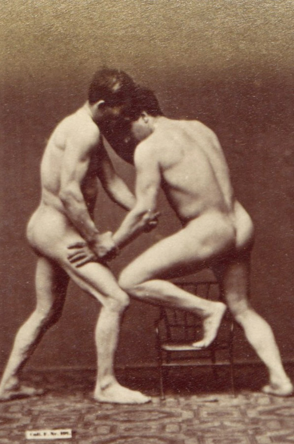 Louis Igout (French, 1837-1881)(Photographer) A. Calavas (French)(Editor) 'Plate from Album d'Études – Poses' c. 1880 (detail) Louis Igout (French, 1837-1881)(Photographer) A. Calavas (French)(Editor) 'Plate from Album d'Études – Poses' c. 1880 (detail)