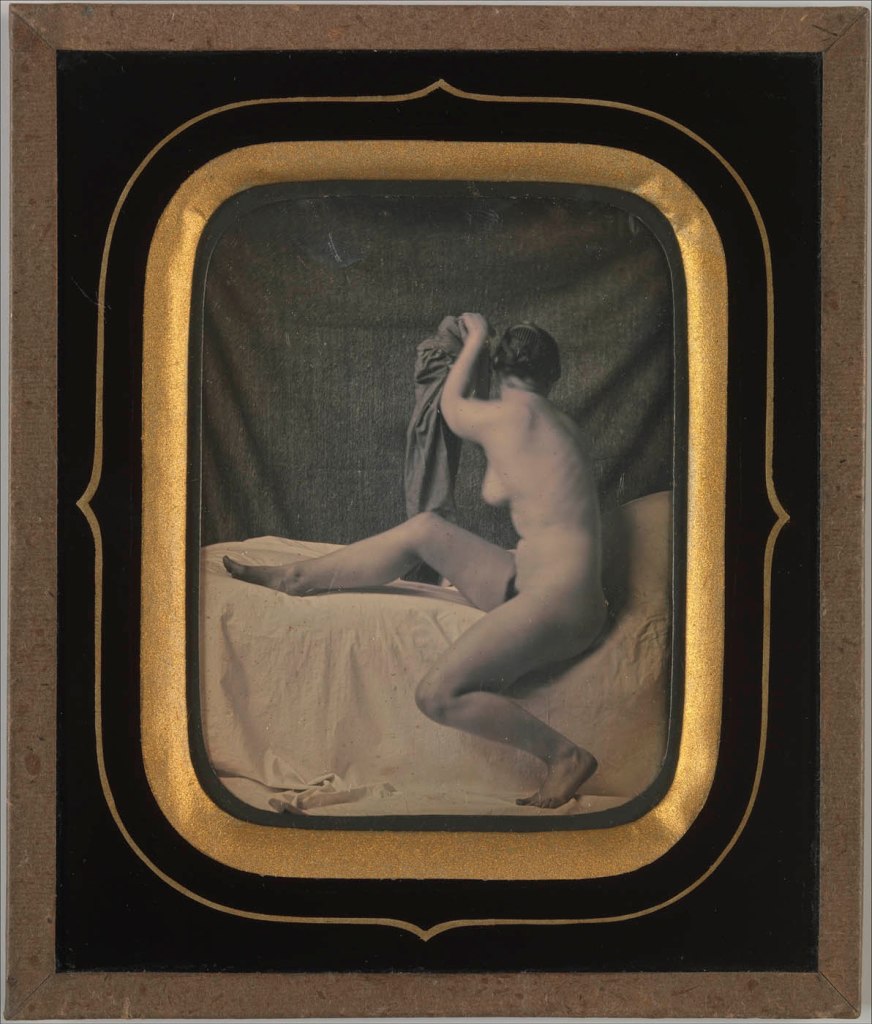 Unknown photographer (French) '[Seated Female Nude]' c. 1850