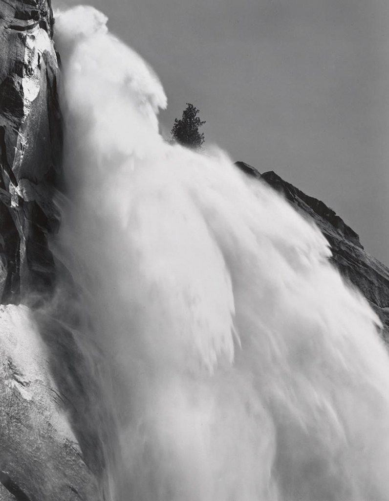 Ansel Adams (American, 1902-1984) 'Nevada Fall Profile' 1946