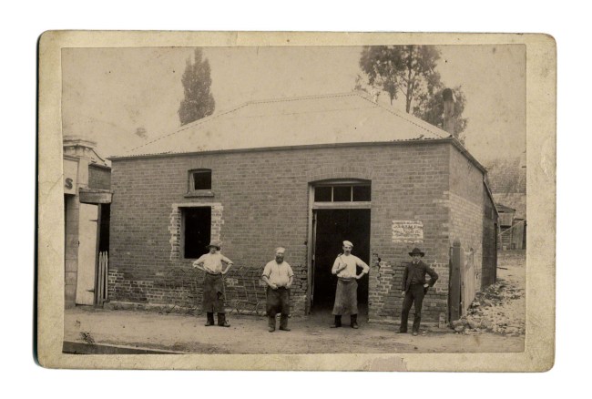 Anonymous photographer. 'Untitled [Borough of Clunes Notice Strike ..rm Rate]' Nd
