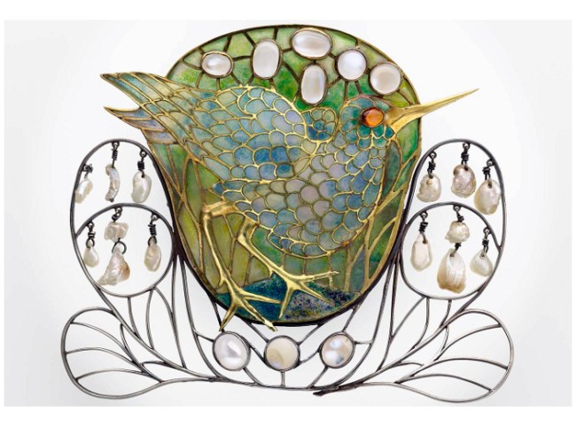 Charles Robert Ashbee (English, 1863-1942) 'Marsh-bird brooch' 1901-1902