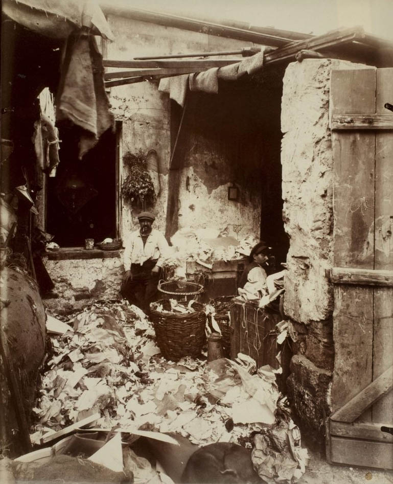 Eugène Atget (French, 1857-1927) 'Porte d'Asnieres – cité Trébert' 1913