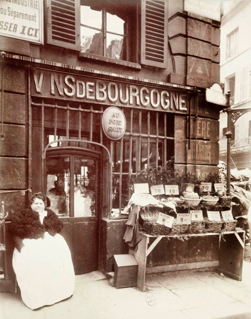 Eugène Atget (French, 1857-1927) 'Street vendor selling shellfish' 1903