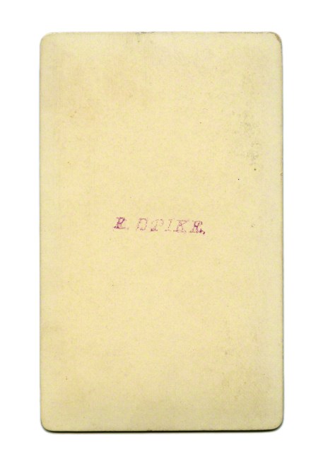 E. B. Pike. 'Untitled [Older man with moustache and parted beard]' Nd