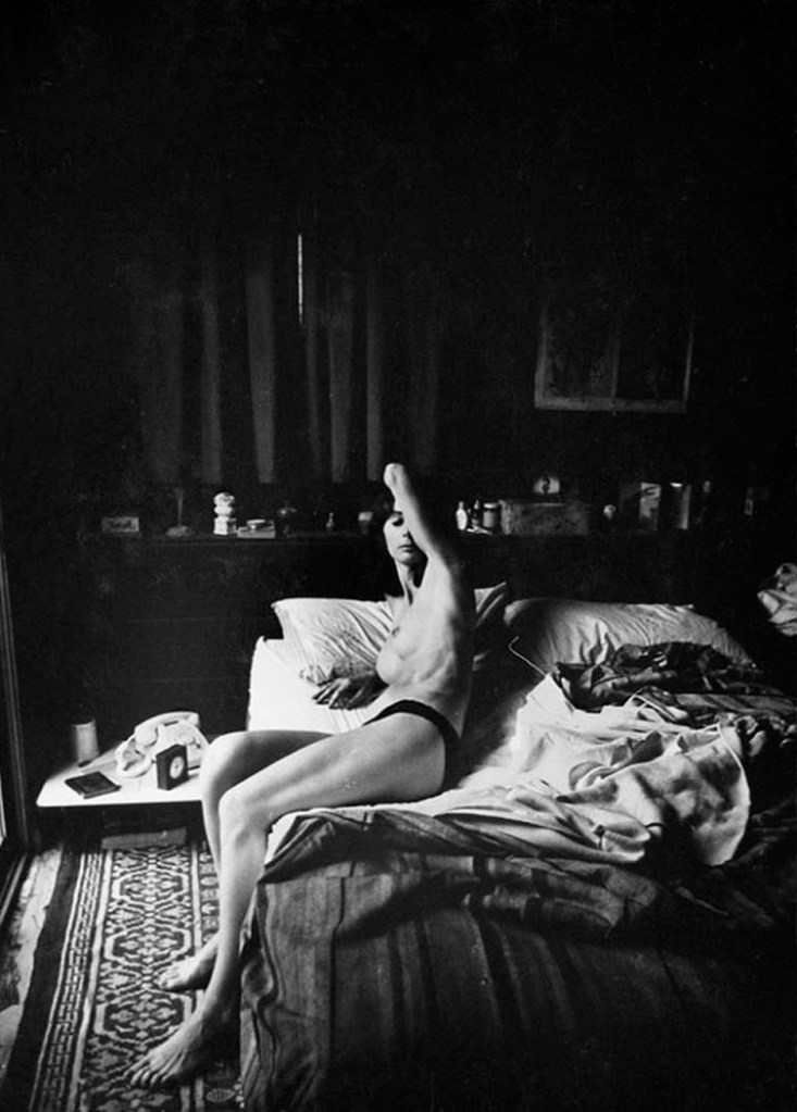 Dennis Hopper (American, 1936-2010) 'Beverly Renee on Bed' 1961