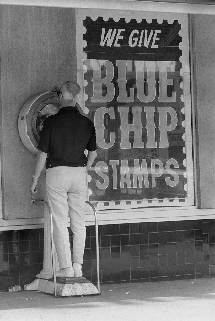 Dennis Hopper (American, 1936-2010) 'Untitled (Blue Chips Stamps)' 1961-1967