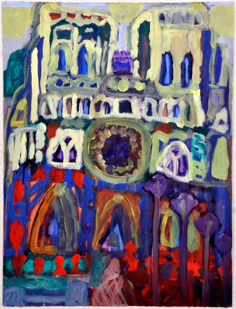 Valerio Ciccone (Australian, b. 1970) 'Not titled (Notre Dame)' 1990