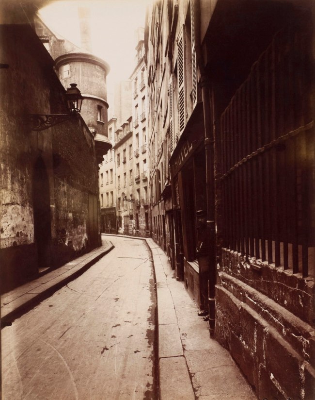 Eugène Atget (French, 1857-1927) 'Rue de l'Hôtel de Ville' 1921