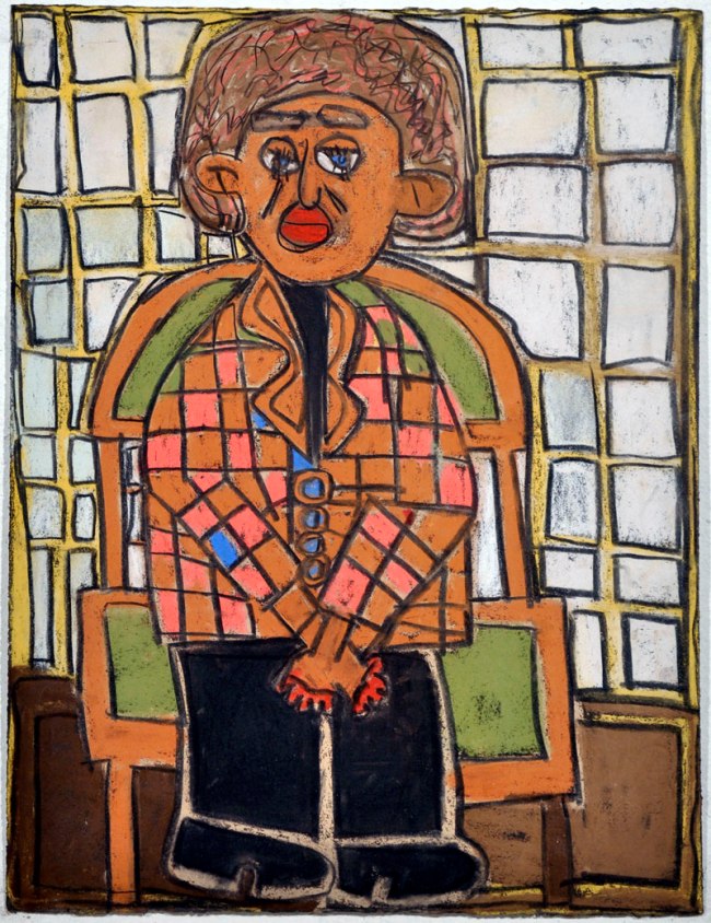 Valerio Ciccone (Australian, b. 1970) 'Not titled (seated figure)' 1997