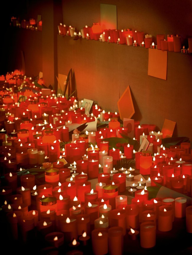 Thomas Demand (German, b. 1964) 'Tribute' 2011 Thomas Demand (German, b. 1964) 'Tribute' 2011