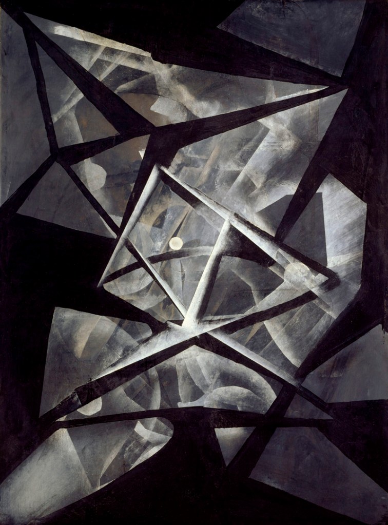 Fritz Winter (German, 1905-1976) 'Weiß in Schwarz [White in Black]' 1934