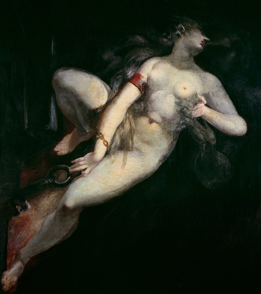 Johann Henry Fuseli (Swiss, 1741-1825) 'Sin Pursued by Death' 1794-1796