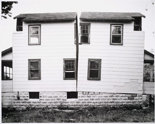 Gordon Matta-Clark (American, 1943-1978) 'Splitting (b)' 1974