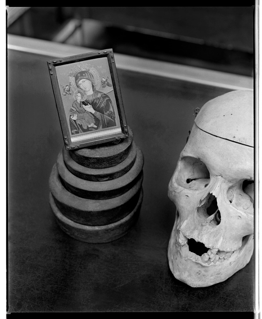 Marcus Bunyan (Australian, b. 1958) 'Madonna and child, skull' 1992-94
