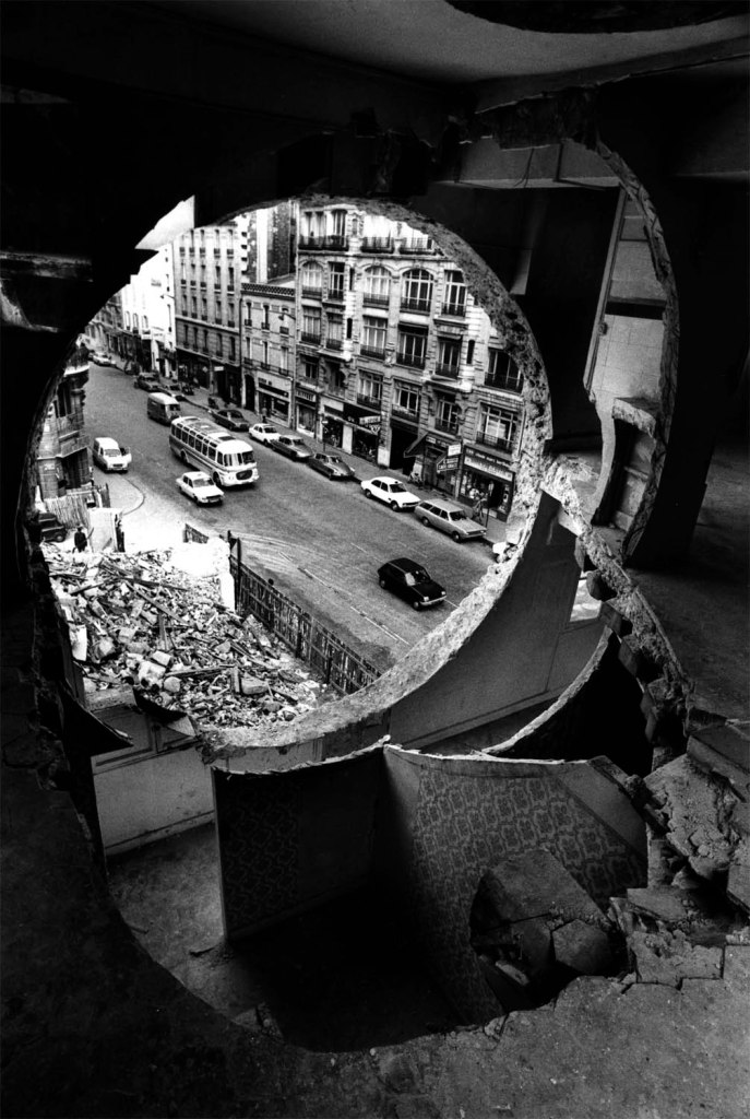Gordon Matta-Clark (American, 1943-1978) 'Conical Intersect' 1975