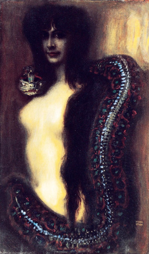Franz von Stuck (German, 1863-1928) 'Le Péché' (Die Sünde) (The Sin) 1893