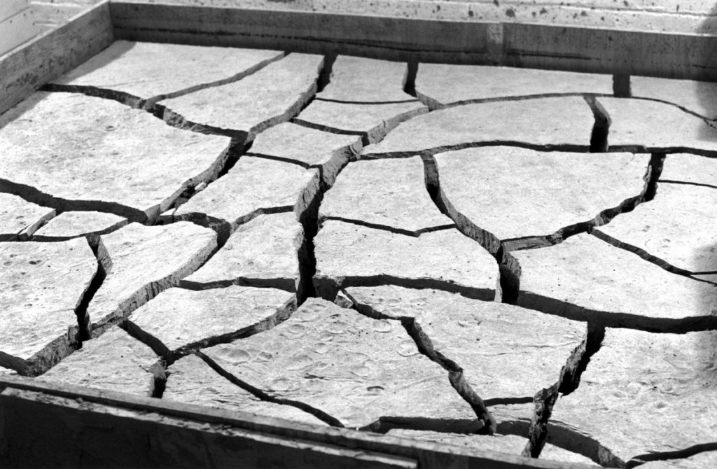 Alice Aycock (American, b. 1946) 'Clay #2' 1971/2012 from the exhibition 'Ends of the Earth: Land Art to 1974' at Haus der Kunst, Munich, November 2012 - January 2013