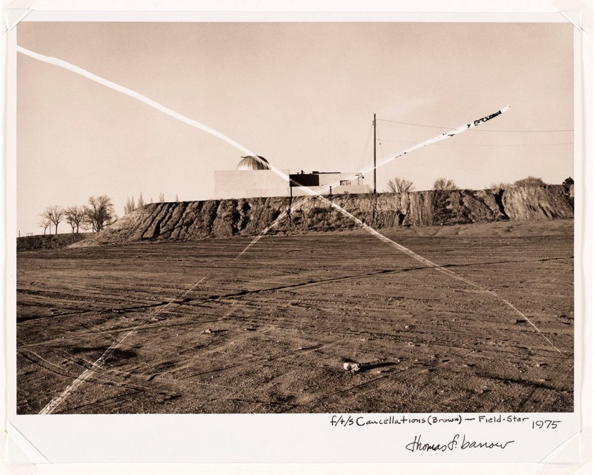Thomas Barrow. 'f/t/s Cancellations (Brown) - Field Star' 1975