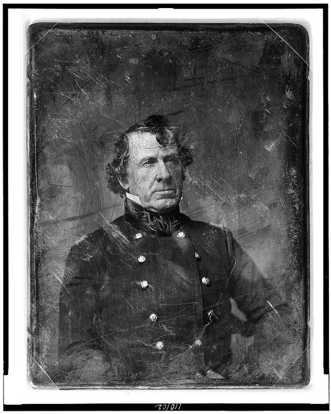 Matthew B. Brady (American, 1823-1896) 'Colonel William Gates, believed to have been taken upon his return from the Mexican War' c. 1848