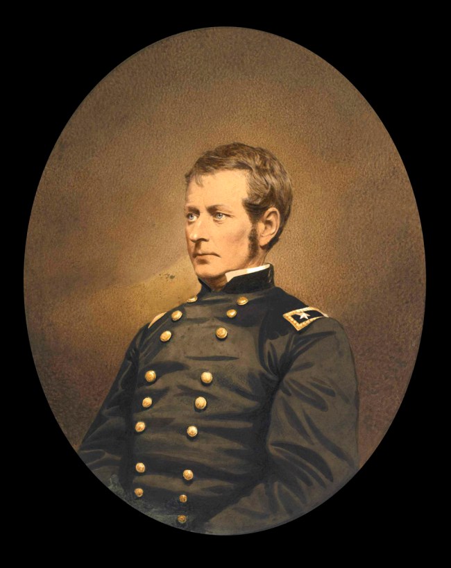 Mathew B. Brady (American, 1823-1896) 'Major-General Joseph Hooker' c. 1863