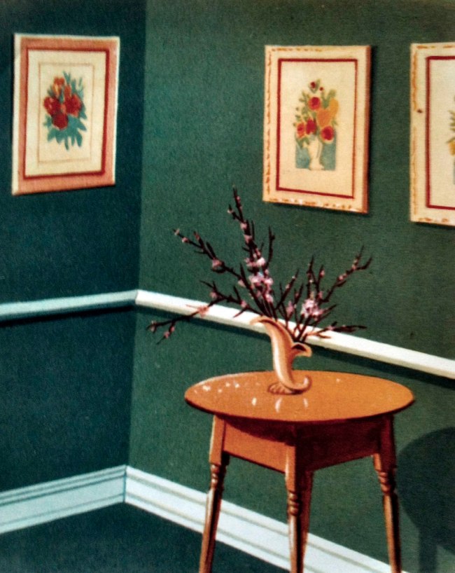 Janina Green (Australian born Germany, b. 1944) 'Interior' 1992