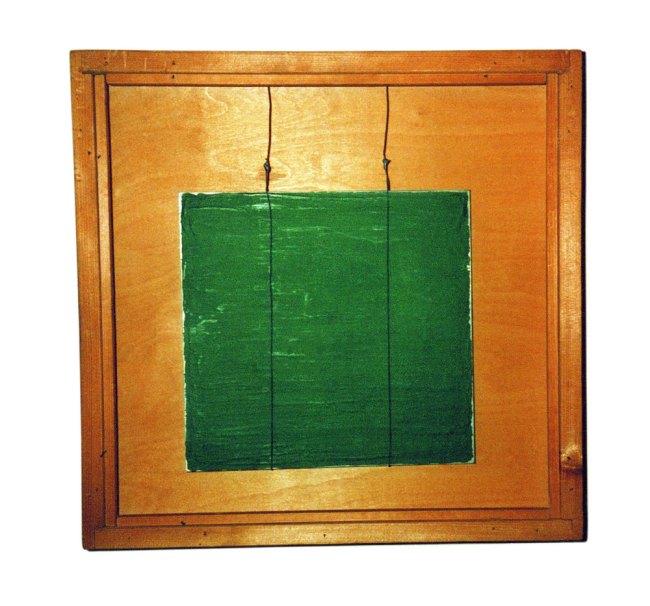 Kristjan Gudmundsson. 'Painting of the specific gravity of the planet Earth' 1972-73