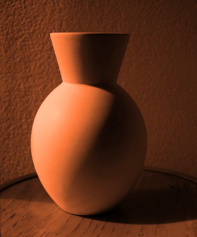 Janina Green (Australian born Germany, b. 1944) 'Orange vase' 1990 reprinted 2012