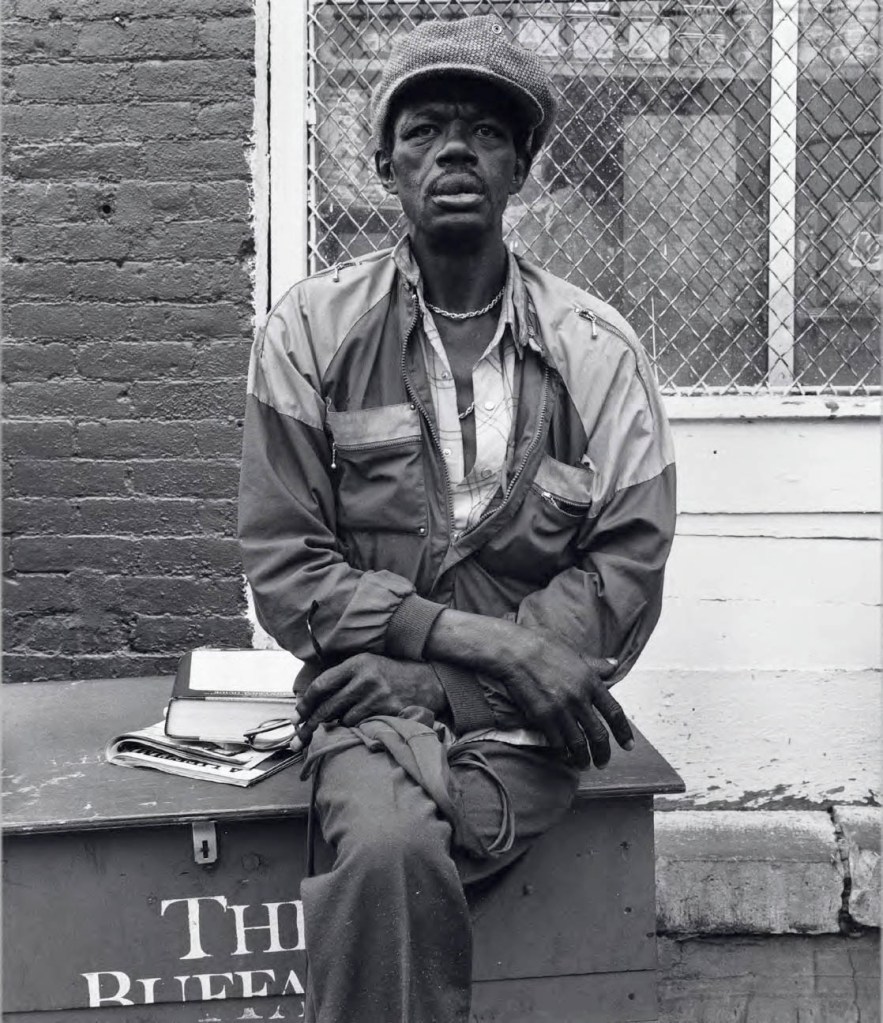 Milton Rogovin (American, 1909-2011) 'Samuel P. "Pee Wee" West (Lower West Side series)' 1985