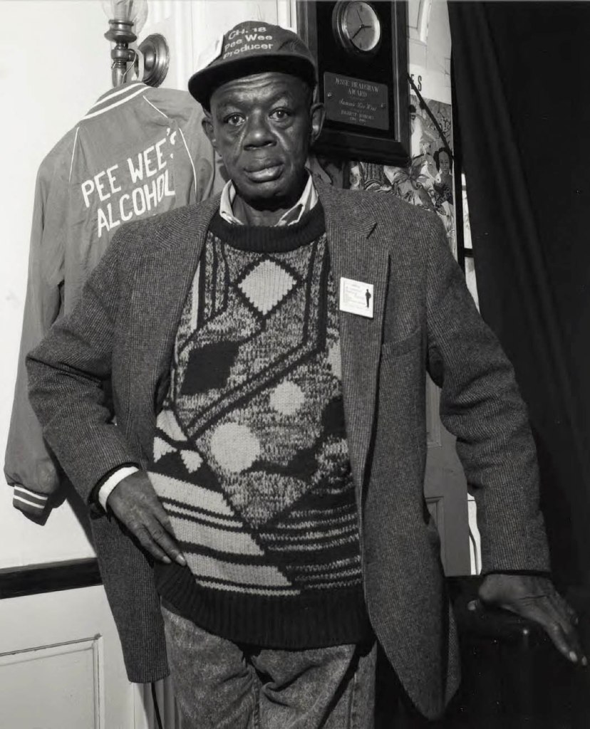 Milton Rogovin (American, 1909-2011) 'Samuel P. "Pee Wee" West (Lower West Side series)' 2002