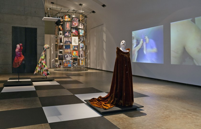 Installation view of 'XTRAVAGANZA. Staging Leigh Bowery', Kunsthalle Wien