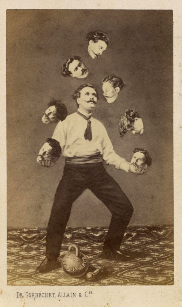 Unidentified artist / De Torbechet, Allain & Cie (publisher) 'Man Juggling His Own Head' c. 1880