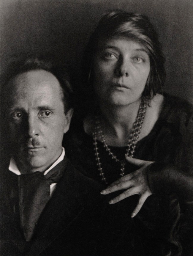 Imogen Cunningham (American, 1883-1976) 'Edward Weston and Margrethe Mather, Photographers I-II' 1922 