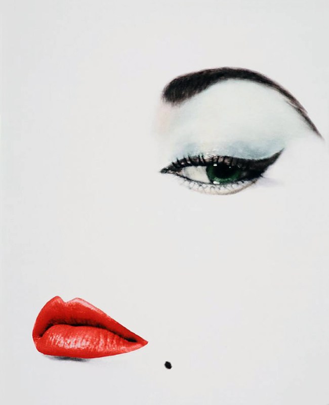 Erwin Blumenfeld (American born Germany, 1897-1969) '"Doe Eye" Vogue cover' 1950