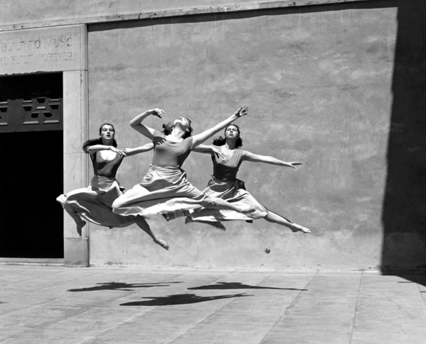 Imogen Cunningham. 'Three Dancers, Mills College' 1929