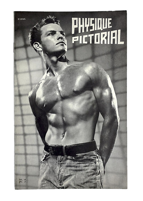 Bob Mizer (American, 1922-1992) / Athletic Model Guild. Cover of 'Physique Pictorial' Vol. 14, No. 2, 1964